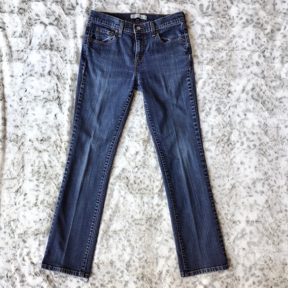 LEVI 505 Straight Leg Jeans